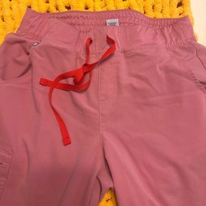 Figs Women’s Chalk Pink Zamora - Tall Jogger Scrub Pant